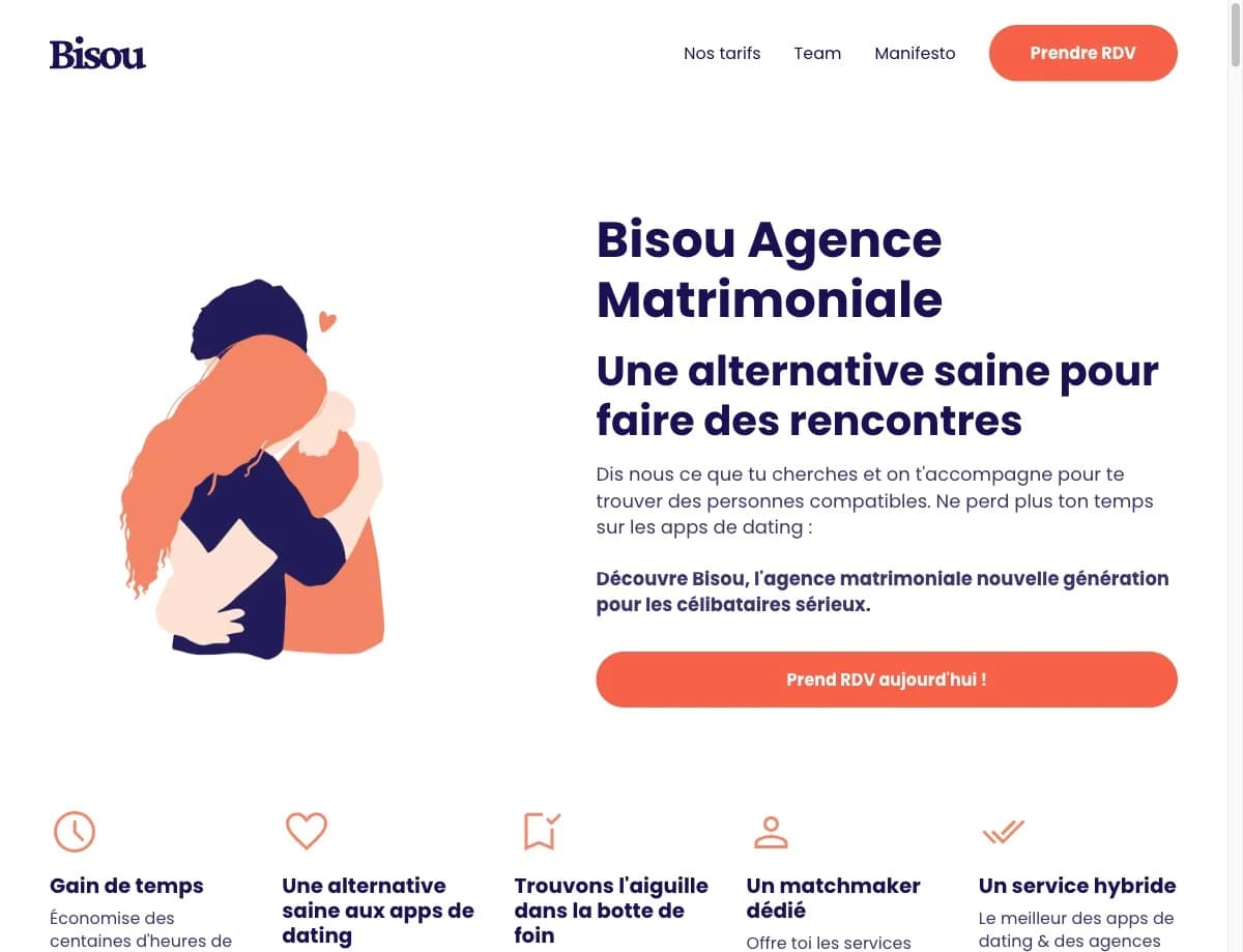 Bisou — aperçu produit