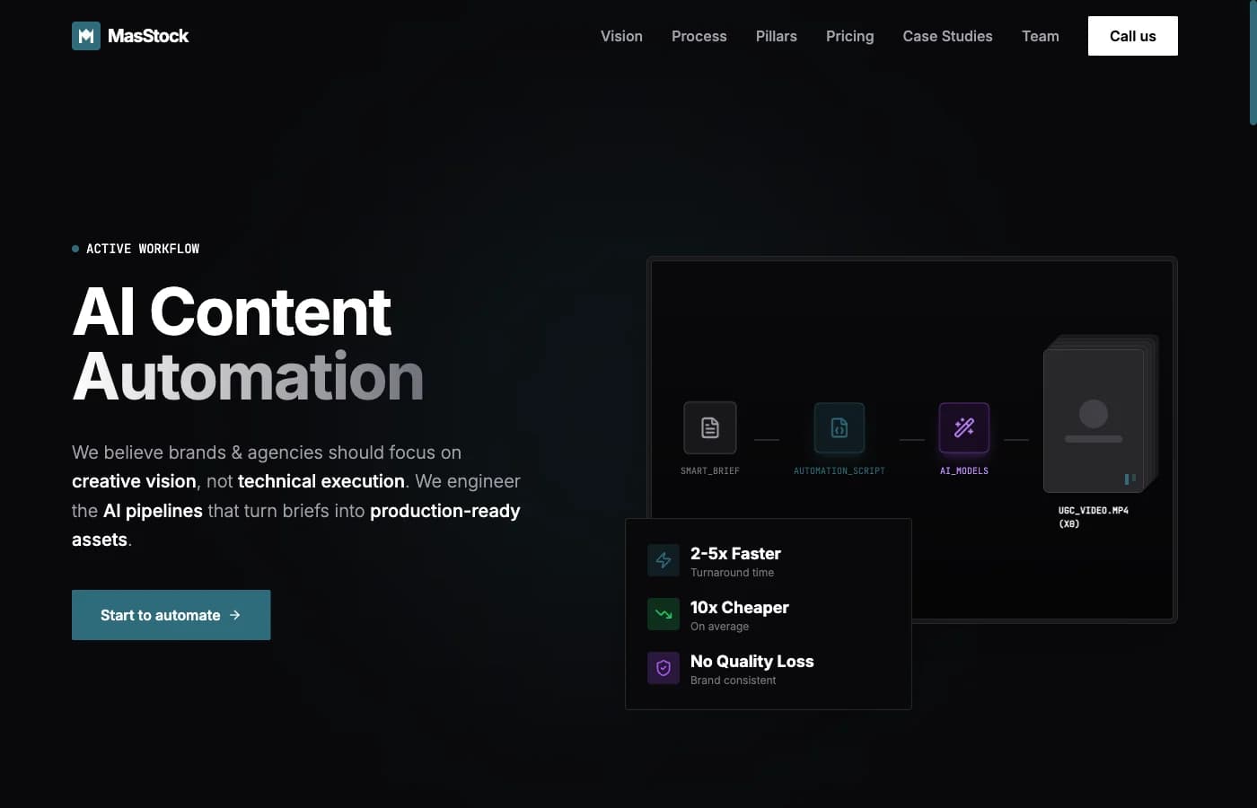 Masstock — aperçu produit